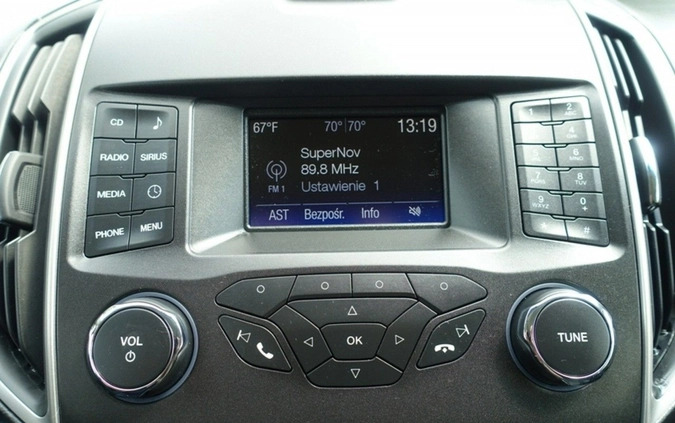 Ford EDGE cena 74900 przebieg: 40910, rok produkcji 2016 z Augustów małe 352